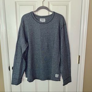 Lucky Brand Softest Knitwear Grey Label Sweatshirt